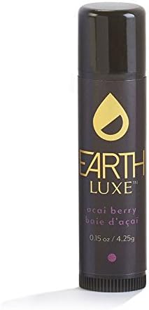 Earth Luxe Coconut Oil Lip Balm- Acai Berry Flavor