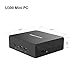 U300 Mini PC Windows 10 Pro, 8GB DDR3/128GB Mini Computer 4K, Intel Celeron 3867U Processor, UHD Graphics 610, Dual HDMI Output, 2.4G+5G WiFi, BT4.2, USB 3.0×4, Support PEX Boot, Auto Power Onthumb 1