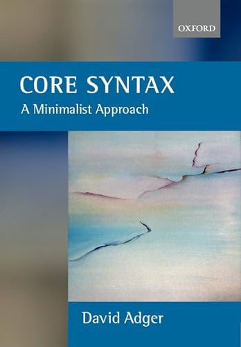 Syntax: A Generative Introduction (Introducing Linguistics