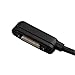 ON THE WAY (TM) USB 2.0 Magnetic Charger Cable for Sony Xperia Z Ultra (XL39H) Sony Xperia Z1 L39H (Black Charging Cable)