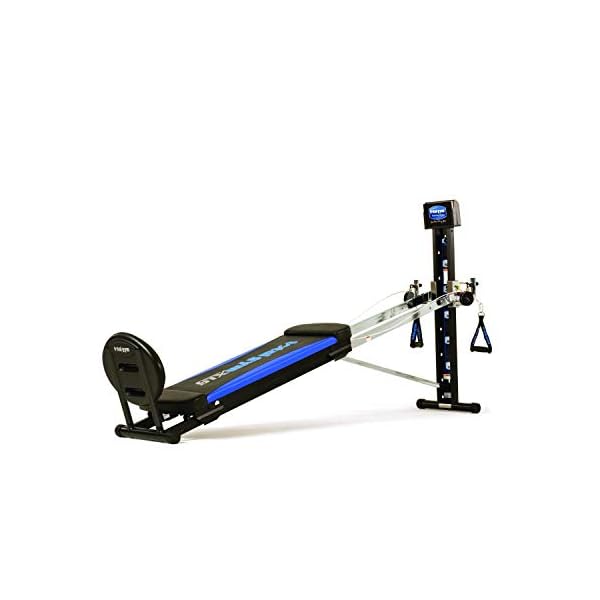 Total Gym XLS Men/Women Universal Total Body Training Home Gym Workout Machine with Squat Stand, Leg Pull, 2 Ankle Cuffs, and Exercise Chart - Image 4