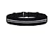 No Bounce Expandable Running Belt. Easily Fits iPhone 6 Plus, iPhone 6 and Samsung Phones. Extremely Light Weight, Water Resistant, Compact and Durable. Holds Wallets and Keys and Other Items (Black)