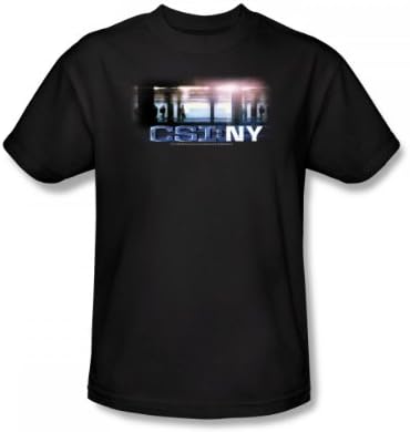 Csi: New York - Csi / New York Subway Slim Fit Adult T-Shirt In Black, XX-Large, Black