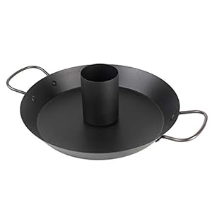 Jamie Oliver Professionele kipbrader BBQ Chicken braadpan kipgrill geschikt voor vaatwasser, zwart, 552608