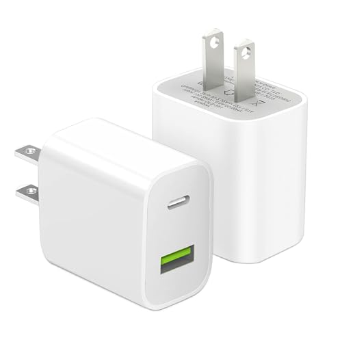 DENGWENQIANG Dual Port USB-C Charger