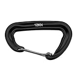 Yoyorule Camping & Hiking Tool Outdoor Climbing Backpack Hook 12KN Spring Clip Keychain Carabiner Hammock Hook