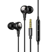 UGREEN HiTune 3.5mm Earphones, Headphones with Microphones In-Ear Earphones Wired Earbuds, Noise ...