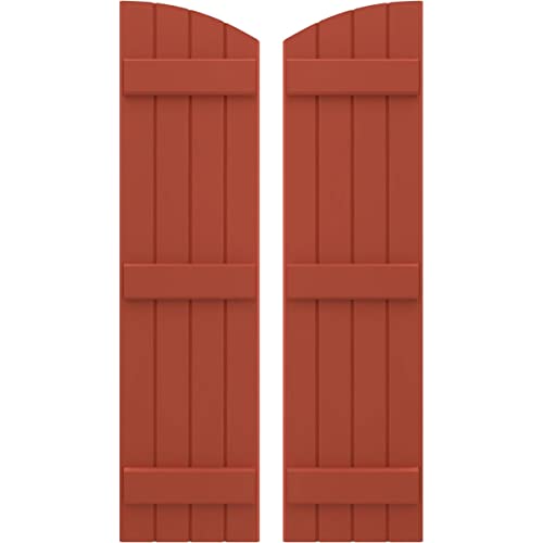 Ekena Millwork ARW401BE414X80CLH Americraft Four 3 Exterior Real Wood Joined Bo…