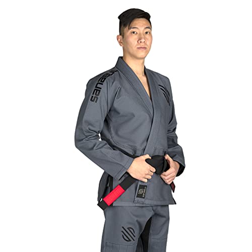 Sanabul Essential BJJ Gi for Men Brazilian Jiu Jitsu Gi Lightweight, Preshrunk Fabric for