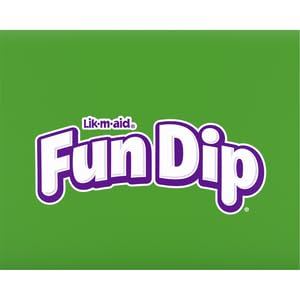 LIK-M-AID FUN DIP EASTER CANDY, WONDEROUS WATERMELON AND STRAWBERRY LICIOUS, EASTER CANDY, 6.88 OZ (16 POUCHES)