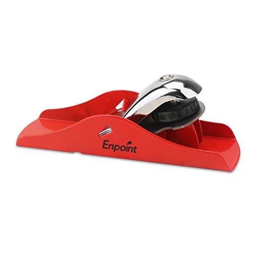 Mini Hand Planer, EnPoint Hand Planer Small Block Plane with Flat Base & 1.8 inch Blade Adjustable Wood Planer Woodworking Tool for DIY Making Smoothing Surface Gift for Carpenter Craftsman