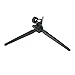 EVO GS-75 Mini Tripod with Swivel Ball Head - 100% Aluminum, Works with Most Mirrorless, DSLR or Action Cameras with 0.25 in UNC Screw