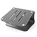 Bestand Laptop Stand – Aluminum Cooling Computer Stand & Holder for Apple MacBook Air, MacBook Pro, All Notebooks, Grey (Patented)thumb 1