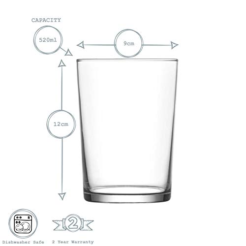 Lav Bodega - Highball-Cocktailgläser - 520 ml - 12 Stück – Bild 3