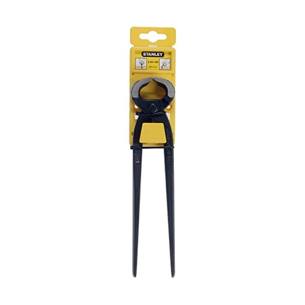 Stanley Kantenzange (250 mm LÃ¤nge, hochwertiger Stahl, geschliffene Backen und Schneiden, ISO 9243/DIN 5241) 2-84-185 – Bild 3