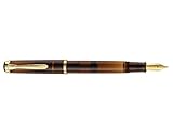 Pelikan 805216 Fountain Pen M200 Smoky Quartz, extra fine nib EF, Special Edition