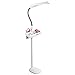 OttLite 18 Watt Wing Shade Floor Lamp | Reading, Task, Craft Lamp | Flexible Neck, Weighted Base, Craft Organizer Tray | Office, Home, Workshop