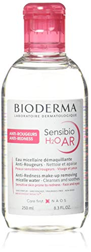 Bioderma Sensibio H2o Soothing Micellar Cleansing Water And Makeup Removing Solution For Sensitive Skin Prone To Redness Face And Eyes 83 Floz