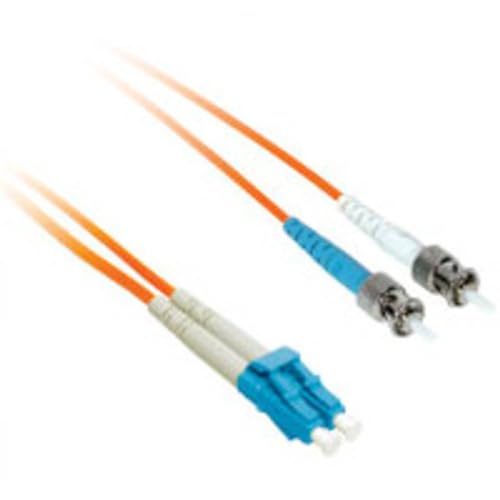 C2G/Cables to Go 37847 LC/ST Plenum-Rated Duplex 50/125 Multimode Fiber Patch C…