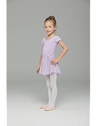 Mdnmd, malla con falda y mangas cortas, para niña.