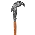 Nevermore The Raven Edger Allen Poe Walking Stick Sculpture (The Digital Angel)