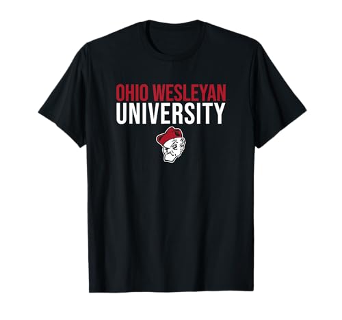 Ohio Wesleyan University Battling Bishops Stacked T-Shirt