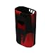 Creazy Silicone Protective Skin Case Cover For Smok Alien 220W (Red2)