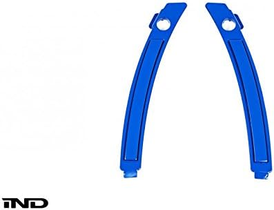 IND Black Sapphire Metallic Painted Front Reflectors For BMW F06 M6