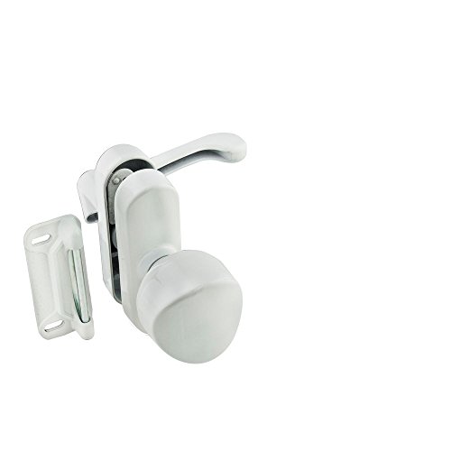 National Hardware N262-162 V1319 Universal Knob Latch in White