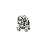 Sterling Silver Beagle Bead Charm