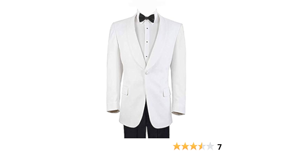 white formal dinner jacket