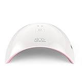 Abody Nail dryer, 24W UV LED Nail Lamp with Sensor & Timer for Fingernail & Toenail, Professional Curing Gels Based Polishes, Pink