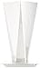 Yaley Professional Metal Candle Mold-Pentagon Oblique, 3.33 by 6.5-Inch