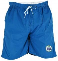 Duke D555 Men's Kingsize Big Tall Knee Length Beach Surf Holiday Swimming Shorts Trunks-Royal Blue-5XL