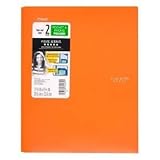 Five Star Plastic Folder with Prongs 2 Pockets (ORANGE)