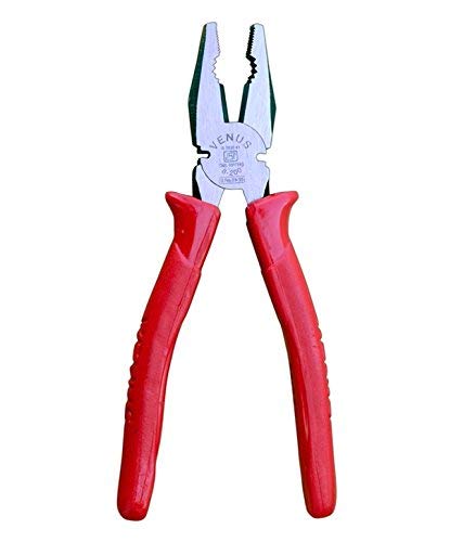 Venus 88-8HD Steel Combination Side cutting Plier (Red)