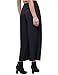 Fancyqube Women's Casual Wide Leg Loose High Waist Palazzo Pants Black M
