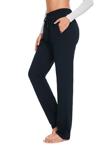 SEVEGO Women's Tall Sweatpants Navy Blue