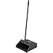Carlisle 36141003-1 Pivoting Upright Lobby Dustpan with Metal Handle, 30" Length, Black primary