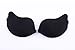 STbra Women's Strapless Bra Self Adhesive Silicone Invisible Push-up Bras Reusable Sticky Backless Bra for Women Pack of 2 (C, Beige & Black)