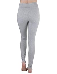 Legging tobeinstyle damaes de alta cintura algodón de longitud completa