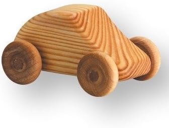 Debresk Small Wooden Car 3" Long
