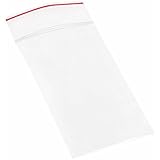 MGRL2P0203 Polyethylene (LDPE/LLDPE Blend) Clear Reclosable Bag, 3" Length, 2" Width (Pack of 1000)
