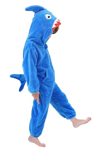 LOLANTA Toddler Boys Girls Shark Costume One-piece