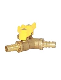 Joyway   Válvula de bola de latón para manguera de intersección