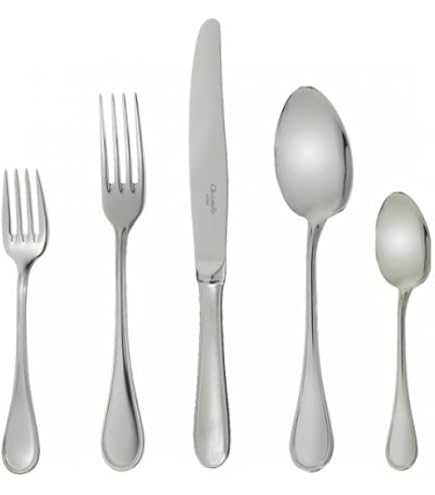 Amazon.com | Christofle Origine Stainless Steel 5-Piece Flatware