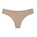 Under Armour Women's Pure Stretch Thong, Nude/White, Small