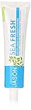 Jason Sea Fresh All-Natural Toothpaste Deep Sea Spearmint, 6 Ounce, 2 pack