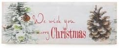 Home Decor Christmas Tidings LED Wall Art