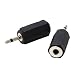 Harmony IR Adapters, Ancable 2-Pack 2.5mm Mono Plug to 3.5mm Mono Jack Connector for Logitech Harmony Hub and IR Blaster, IR Emitter Extenders, IR Repeaters, IR Receivers primary